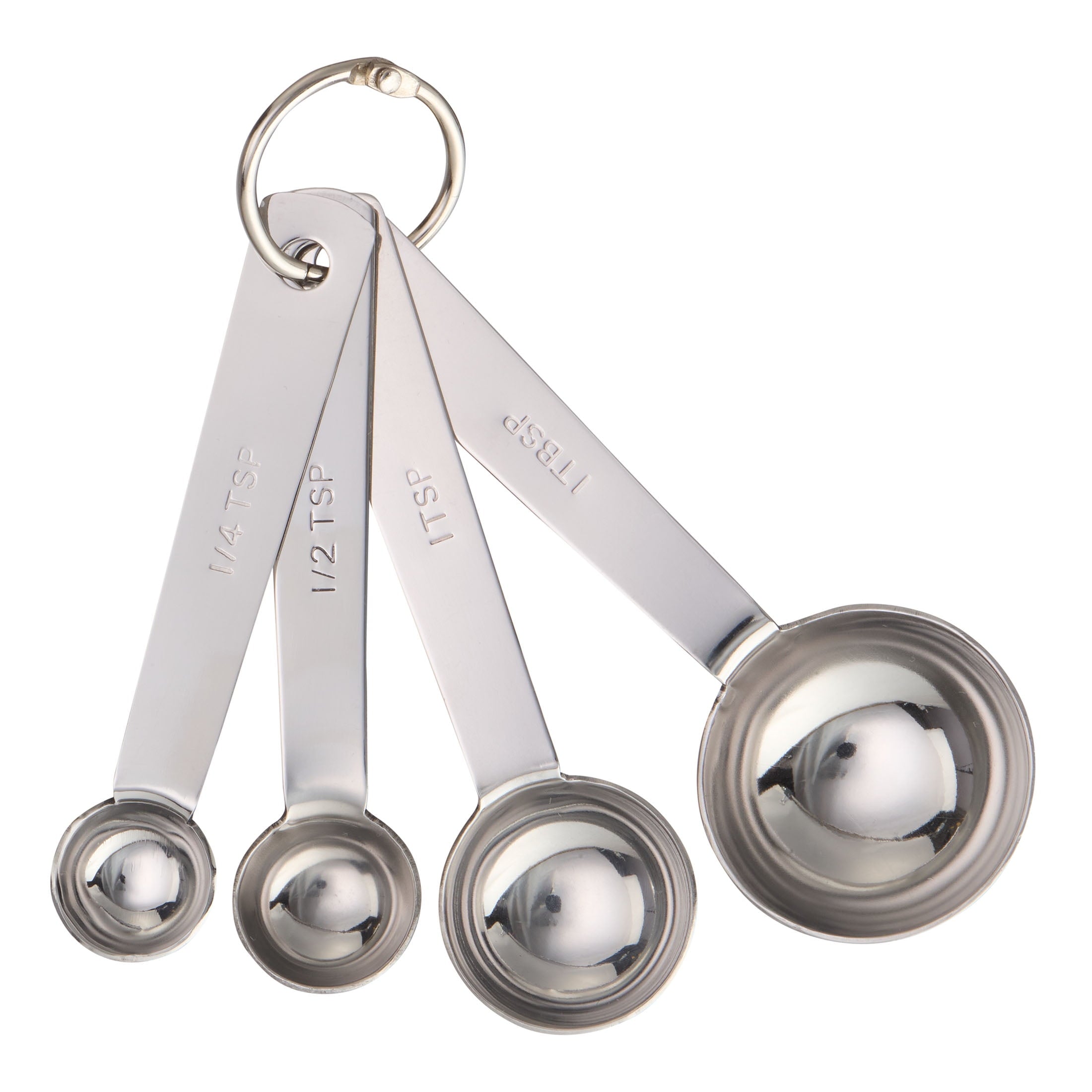 Mainstays-Kitchen-Stainless-Steel-4-Piece-Nesting-Measuring-Spoons_d1d357c3-9315-47b3-ad23-6cc2825f6357.949b495615eaaff1c6bf812c06ed2316 Mainstays Kitchen Stainless Steel 4-Piece Nesting Measuring Spoons Set, Stainless Steel Finish